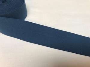 Blød elastik - velegnet til undertøj, 4 cm - ensfarvet, jeansblå